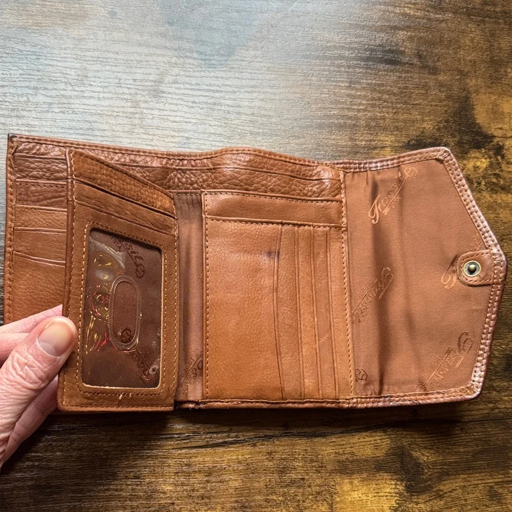 VTG Fossil Genuine Leather Wallet SOFT! - Picture 6 of 11